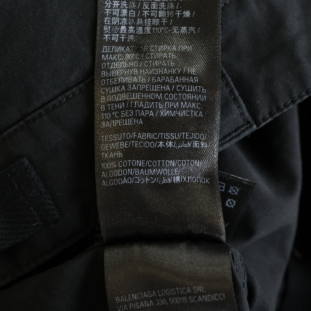BALENCIAGA(バレンシアガ) 22SS CARGO SHORTS 746500 TNM60 カーゴショーツ ハーフパンツ ブラック