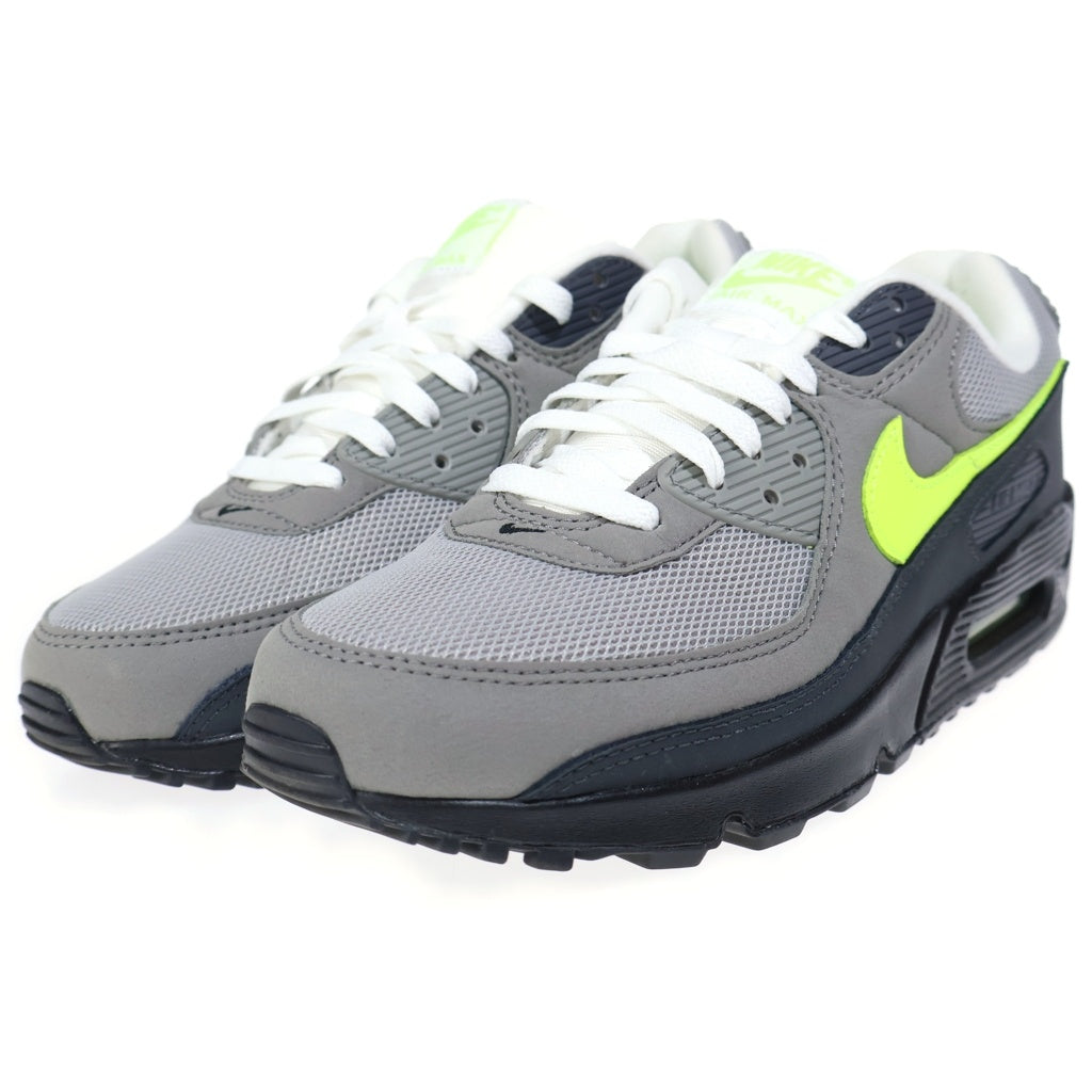 NIKE(ナイキ) AIR MAX 90 BLACK/NEON YELLOW-ANTHRACITE エアーマックス90 ローカットスニーカー US10/28cm ブラック/ネオンイエローIQ0289 010