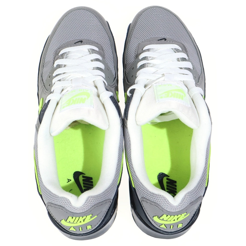 NIKE(ナイキ) AIR MAX 90 BLACK/NEON YELLOW-ANTHRACITE エアーマックス90 ローカットスニーカー US10/28cm ブラック/ネオンイエローIQ0289 010