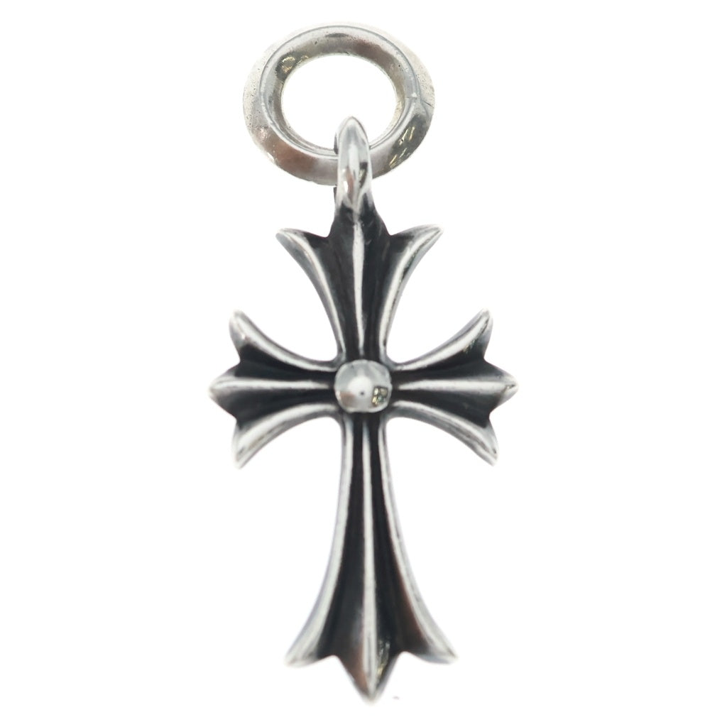 CHROME HEARTS(クロムハーツ) TINY CH CROSS タイニーCHクロス チャーム ネックレストップ シルバー BCA382