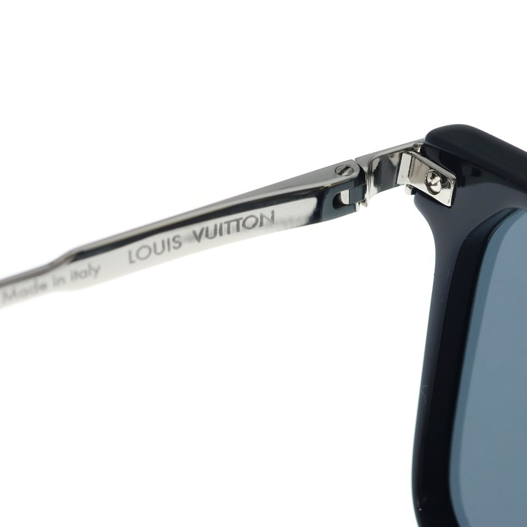 LOUIS VUITTON(ルイヴィトン) LVライズ・スクエア ダークブルーレンズ サングラス アイウェア 眼鏡 Z1667E ブラック/シルバー