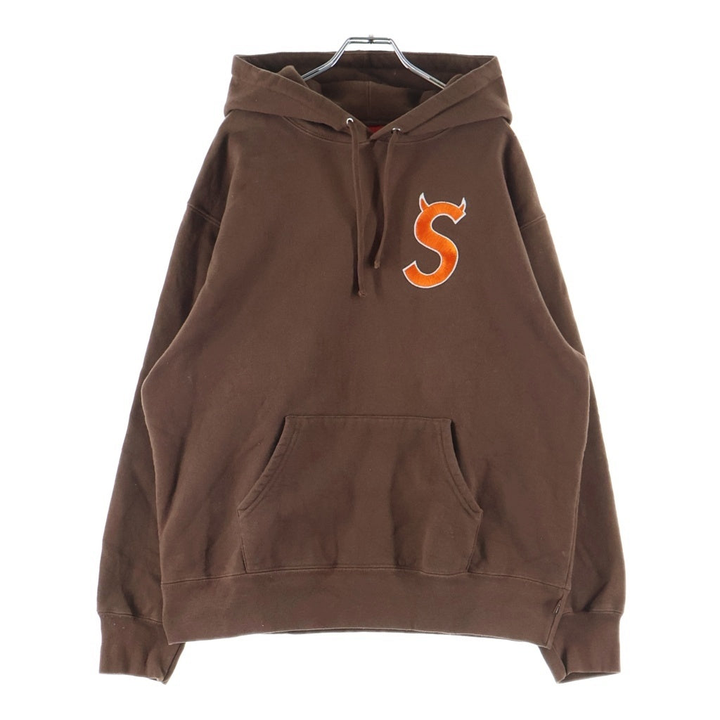 SUPREME(シュプリーム) 22AW S Logo Hooded Sweatshirt Sロゴ フーデッド プルオーバーパーカー ブラウン