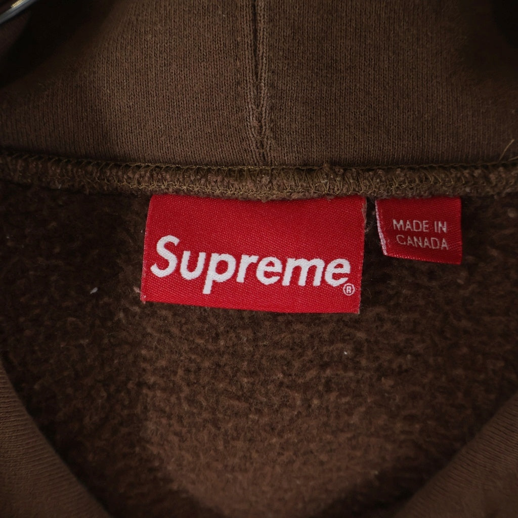 SUPREME(シュプリーム) 22AW S Logo Hooded Sweatshirt Sロゴ フーデッド プルオーバーパーカー ブラウン