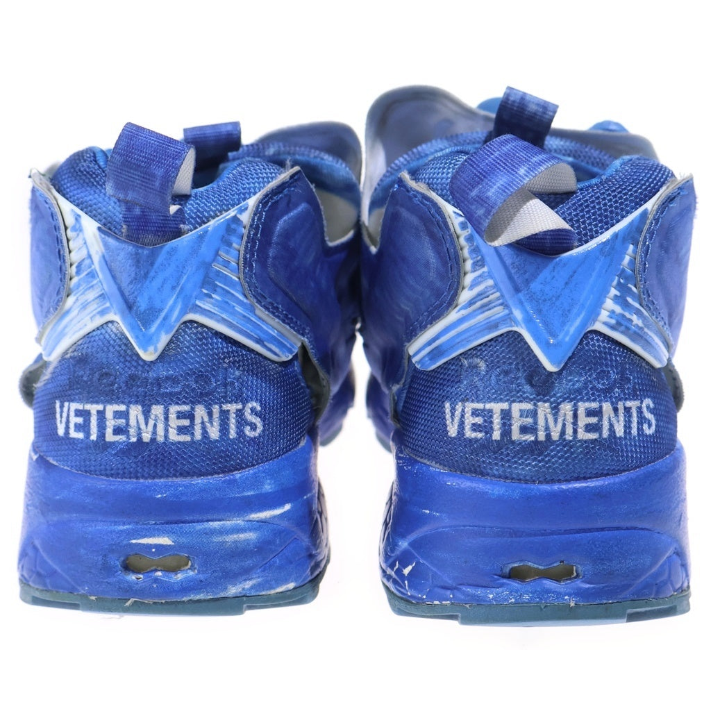 VETEMENTS(ヴェトモン) ×Reebok Instapump Fury 'Blue Blast