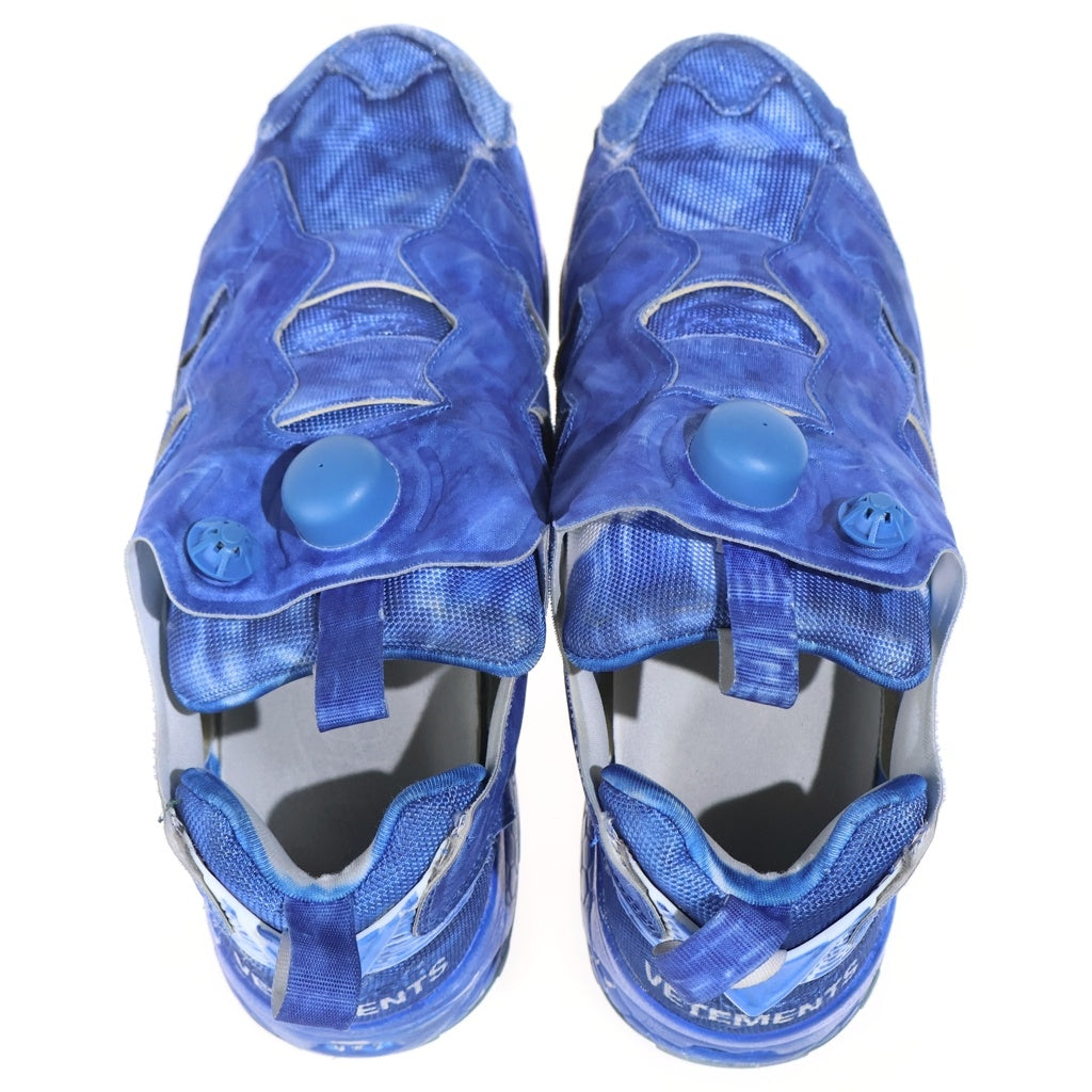 VETEMENTS(ヴェトモン) ×Reebok Instapump Fury 'Blue Blast