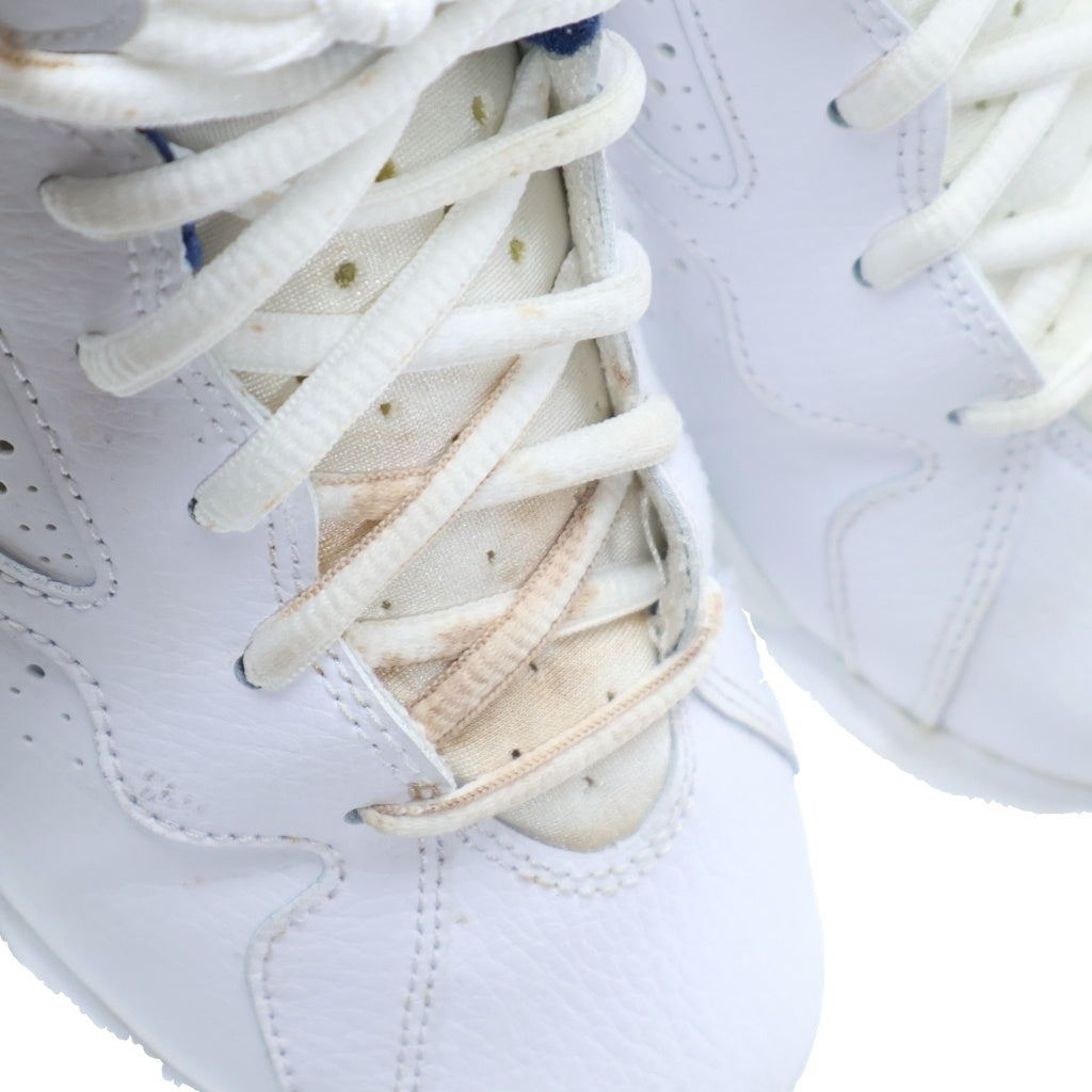 NIKE(ナイキ) GS Air Jordan 7 Retro French Blue GS エアジョーダン7 レトロ フレンチブルー US6Y/24cm ホワイト 304774 107 レディース