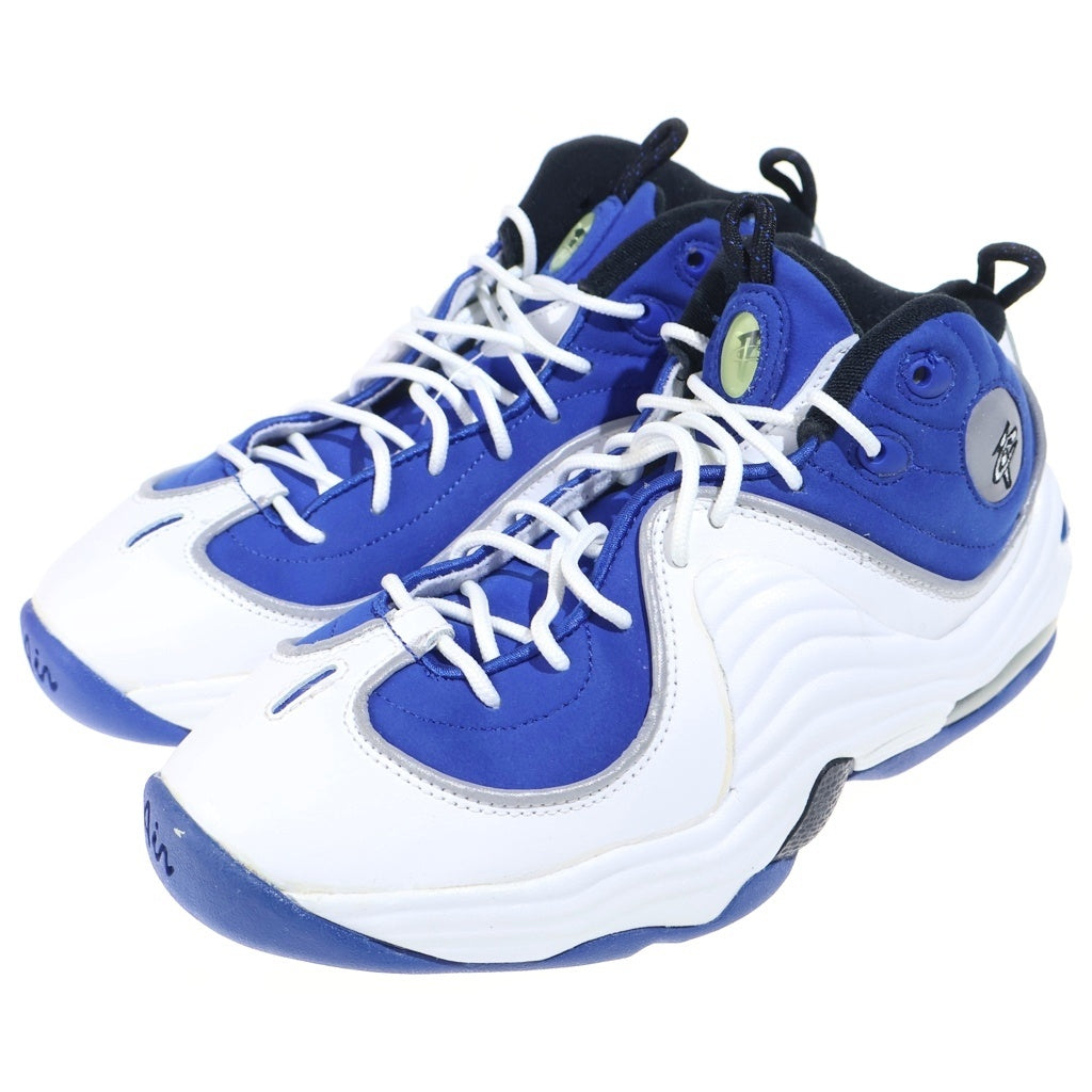 NIKE(ナイキ) GS Air Penny 2 Collegiate Blue GS エアペニー2 カレッジエイトブルー US6.5Y/24.5cm ホワイト 820249 400 レディース