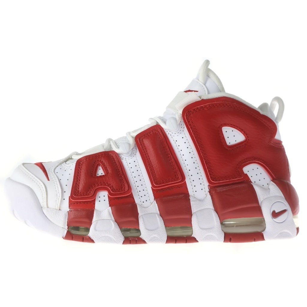 NIKE(ナイキ) Air More Uptempo Varsity Red エア モア アップテンポ バーシティレッド US6/24cm レッド/ホワイト 414962 100 レディース