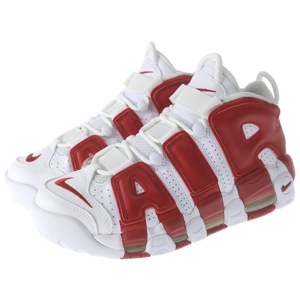 NIKE(ナイキ) Air More Uptempo Varsity Red エア モア アップテンポ バーシティレッド US6/24cm レッド/ホワイト 414962 100 レディース