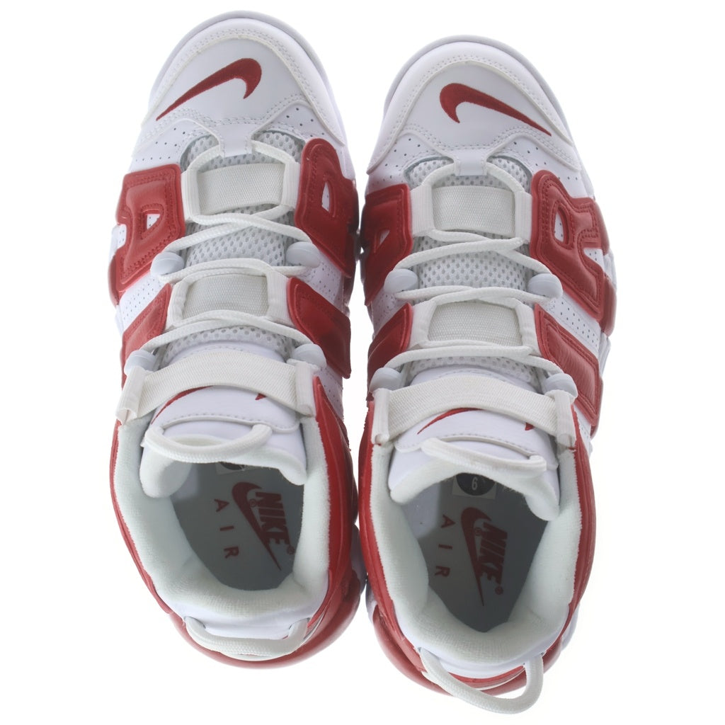 NIKE(ナイキ) Air More Uptempo Varsity Red エア モア アップテンポ バーシティレッド US6/24cm レッド/ホワイト 414962 100 レディース