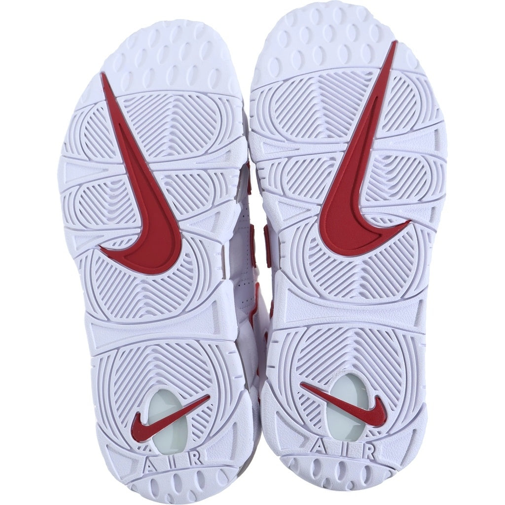 NIKE(ナイキ) AIR MORE UPTEMPO WHITE/VARSITY RED エア モア アップテンポ ホワイト/バーシティレッド ホワイト US7.5/25.5cm 921948 102 レディース