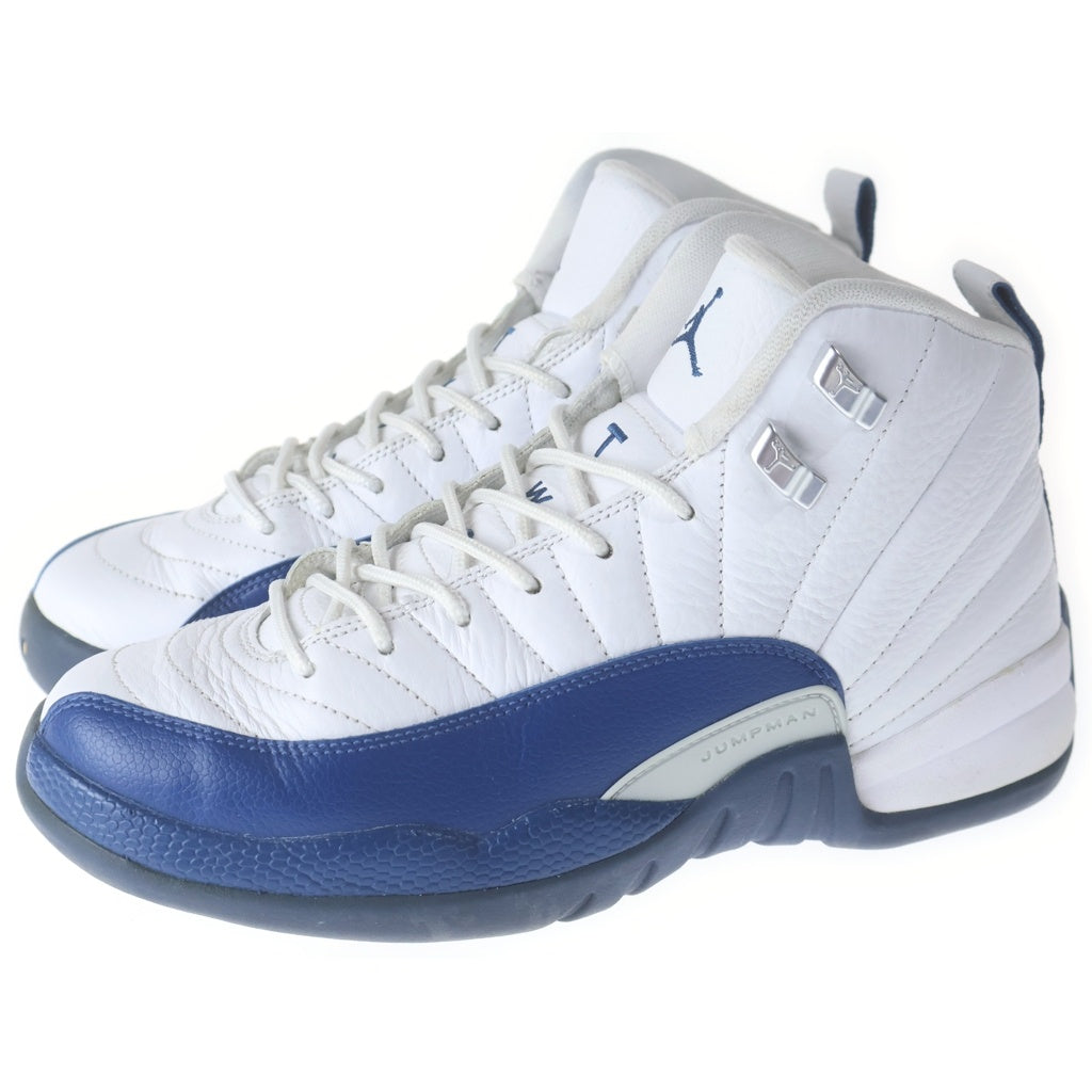 NIKE(ナイキ) GS Air Jordan 12 Retro French Blue GS エアジョーダン 12 レトロ フレンチ ブルー US6.5Y/24.5cm ホワイト 153265 113 レディース