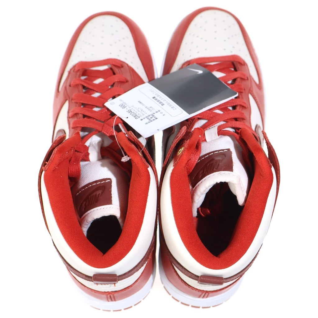 NIKE(ナイキ) Women's Dunk High LXX Cinnabar ウィメンズ ダンク ハイ LXX シナバー US8.5/25.5cm オレンジ DX0346 600 レディース