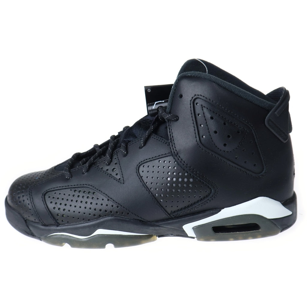 NIKE(ナイキ) GS Air Jordan 6 Retro Black Cat GS エアジョーダン6 レトロ ブラックキャット US7Y/25cm ブラック 384665 020 レディース