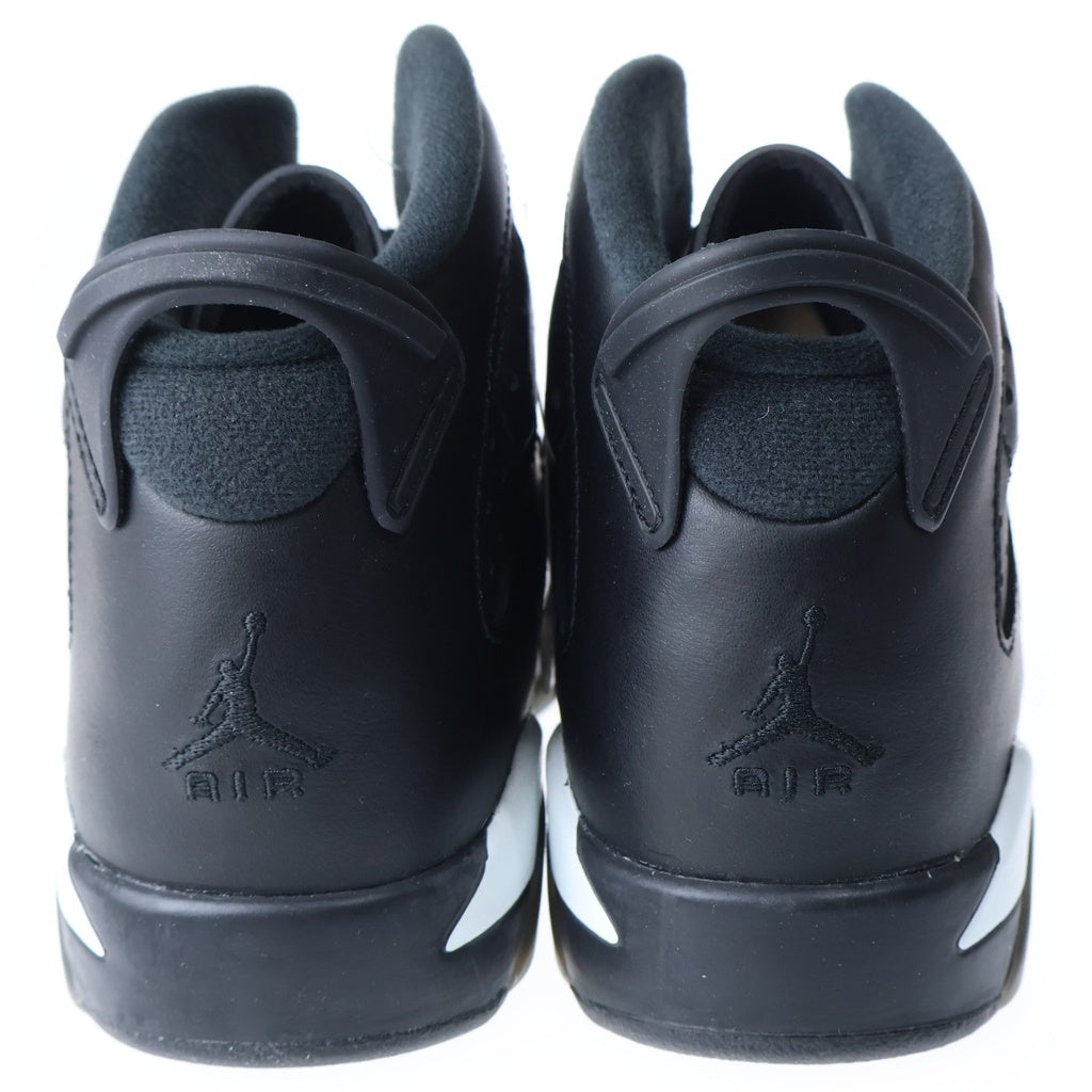 NIKE(ナイキ) GS Air Jordan 6 Retro Black Cat GS エアジョーダン6 レトロ ブラックキャット US7Y/25cm ブラック 384665 020 レディース