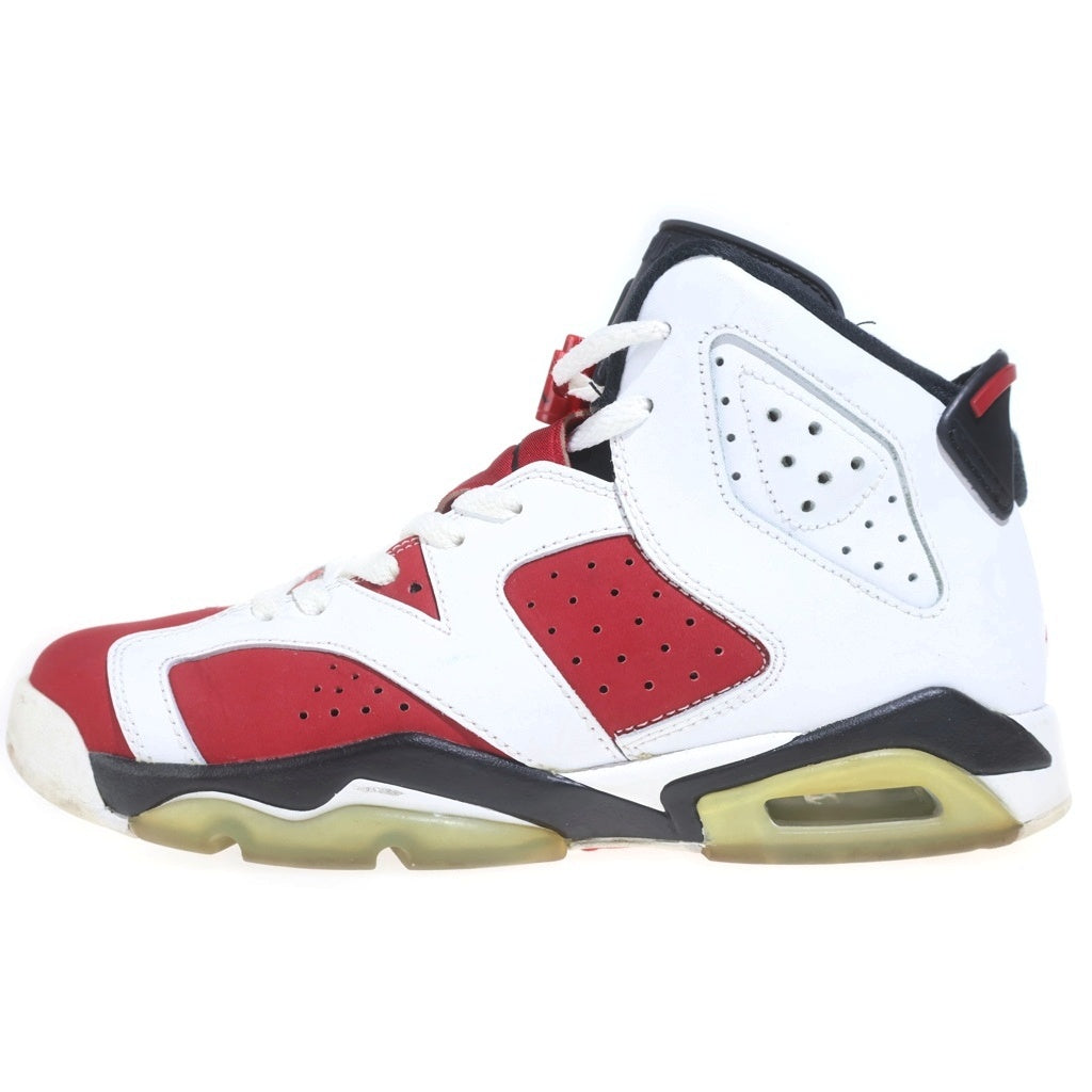 NIKE(ナイキ) GS Air Jordan 6 Retro Carmine GS エアジョーダン6 レトロ カーマイン US6Y/24cm ホワイト/レッド 384665 160