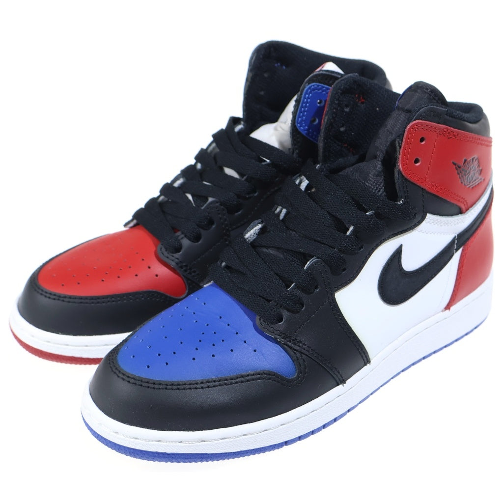 NIKE(ナイキ) AIR JORDAN 1 RETRO HIGH OG BG TOP3 エアジョーダン1トップ3 ハイカットスニーカー マルチ レディース US6Y/24cm 575441-026
