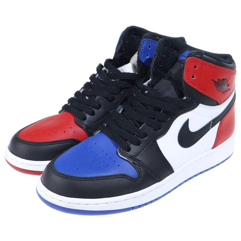 NIKE(ナイキ) AIR JORDAN 1 RETRO HIGH OG BG TOP3 エアジョーダン1トップ3 ハイカットスニーカー マルチ レディース US7Y/25cm 575441-026