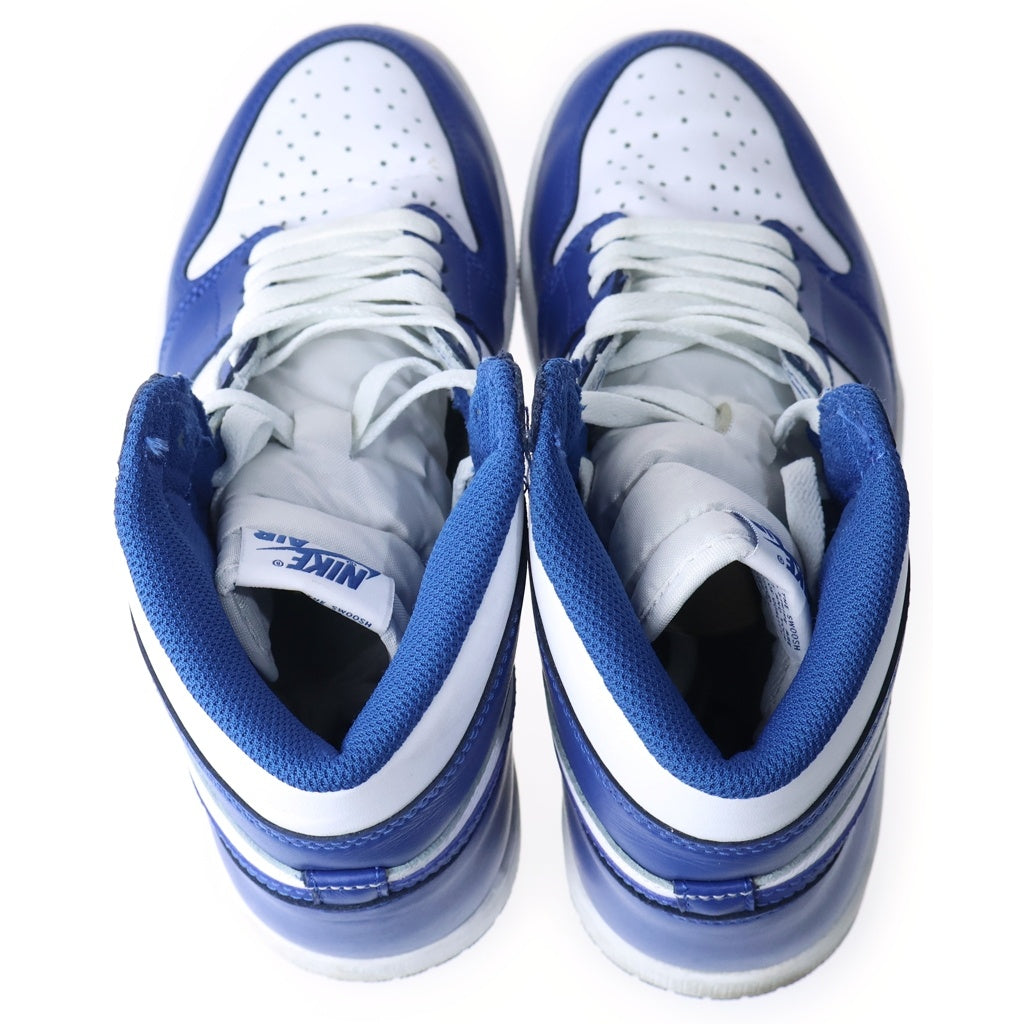 NIKE(ナイキ) AIR JORDAN 1 RETRO HIGH STORM BLUE エアジョーダン1 レトロ ハイ ストーム ブルー ハイカットスニーカー ホワイト/ブルー US8/26cm 555088-127