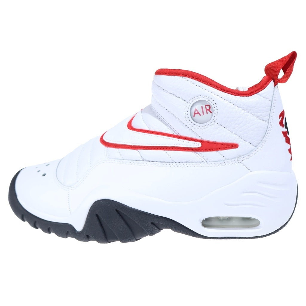 NIKE(ナイキ) 2017年製 AIR SHAKE NDESTRUKT エアシェイク インデストラクト ミッドカットスニーカー ホワイト US7.5/25.5cm 880869-100
