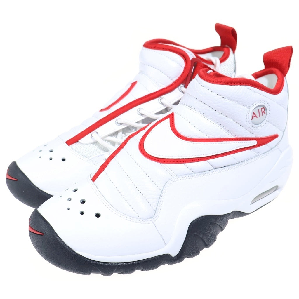 NIKE(ナイキ) 2017年製 AIR SHAKE NDESTRUKT エアシェイク インデストラクト ミッドカットスニーカー ホワイト US7.5/25.5cm 880869-100