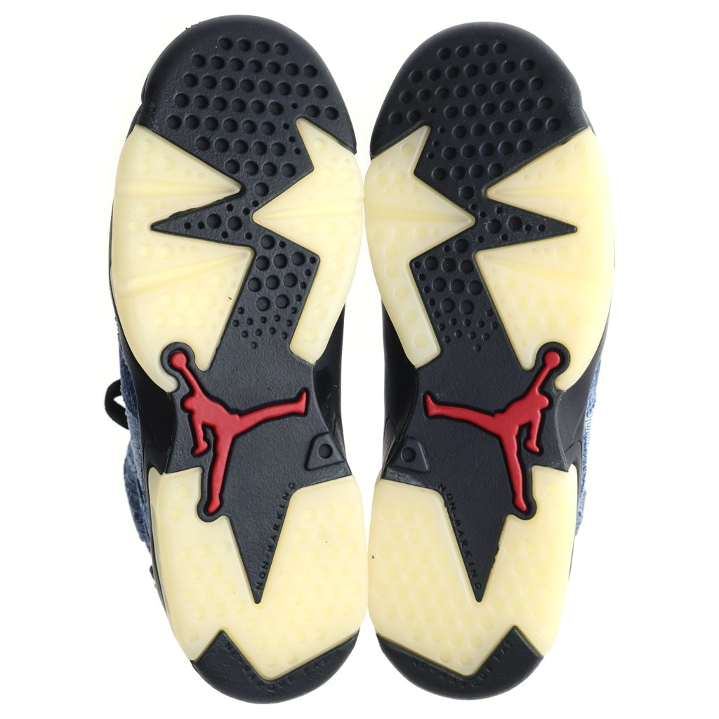 NIKE(ナイキ) GS Air Jordan 6 Washed Denim GS エアジョーダン6 ウォッシュドデニム US5Y/23.5cm ブルー CV5489 401 レディース