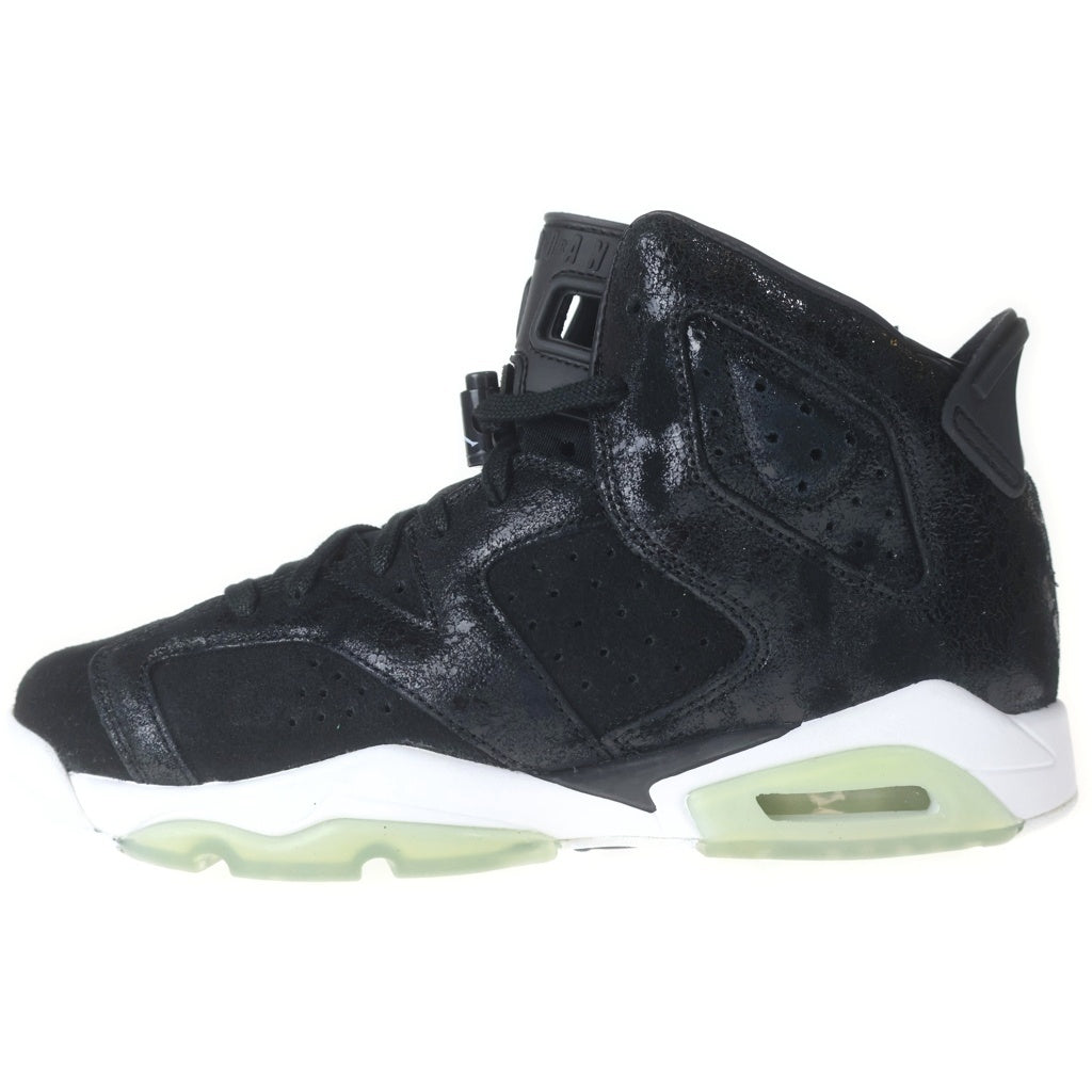 NIKE(ナイキ) GS Air Jordan 6 Retro Heiress Black Suede GS エアジョーダン6 レトロ エアレス ブラック スエード US6Y/24cm ブラック 881430 029 レディース