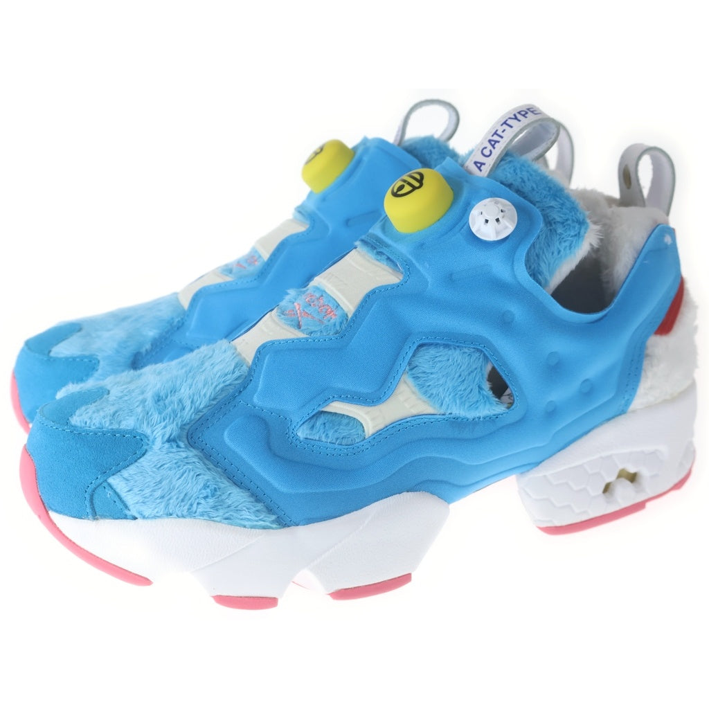 Reebok(リーボック) ×DORAEMON ×ATMOS INSTAPUMP FURY OG GV7288 ドラエモン アトモス インスタポンプフューリー ローカットスニーカー ブルー US8/26cm
