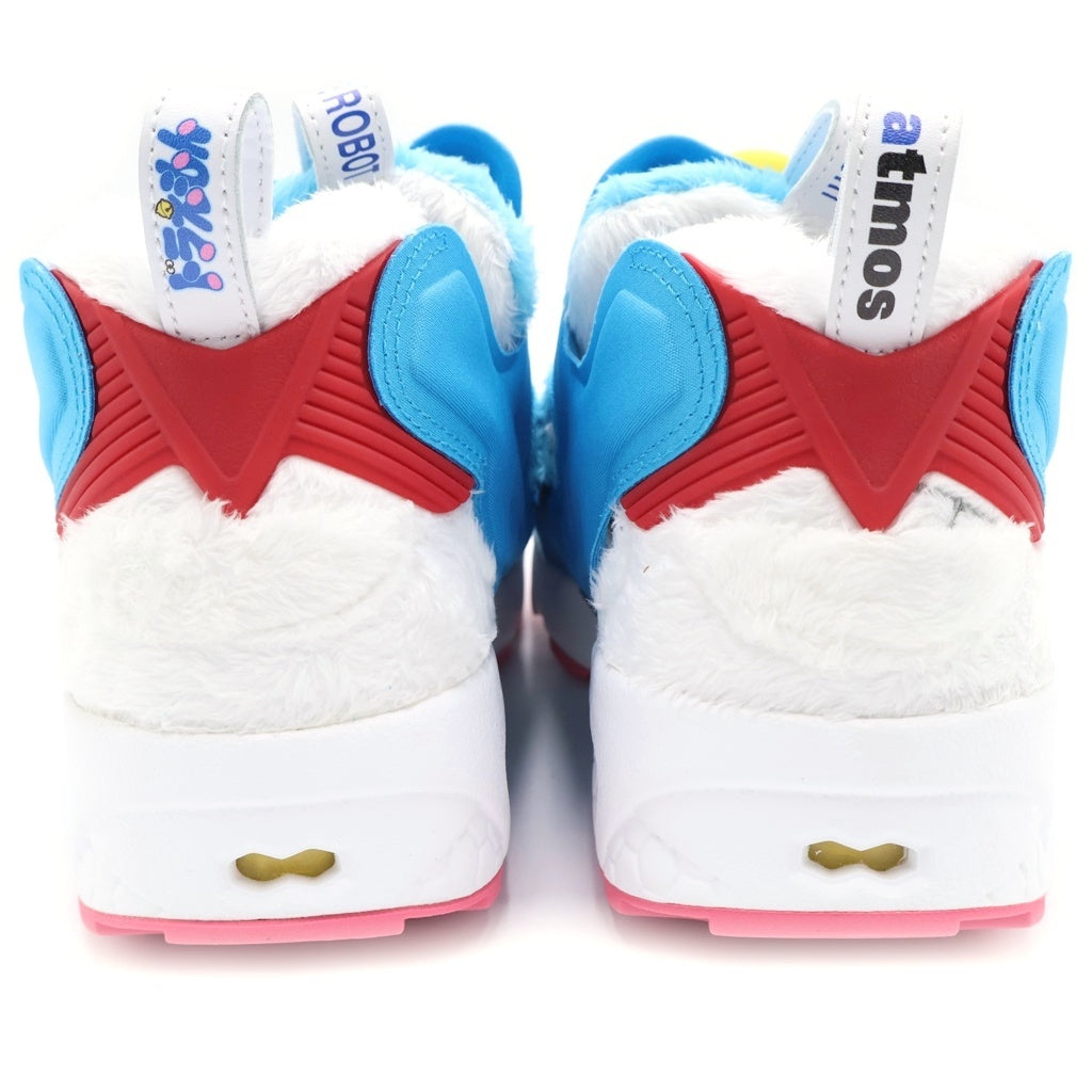Reebok(リーボック) ×DORAEMON ×ATMOS INSTAPUMP FURY OG GV7288 ドラエモン アトモス インスタポンプフューリー ローカットスニーカー ブルー US9/27cm