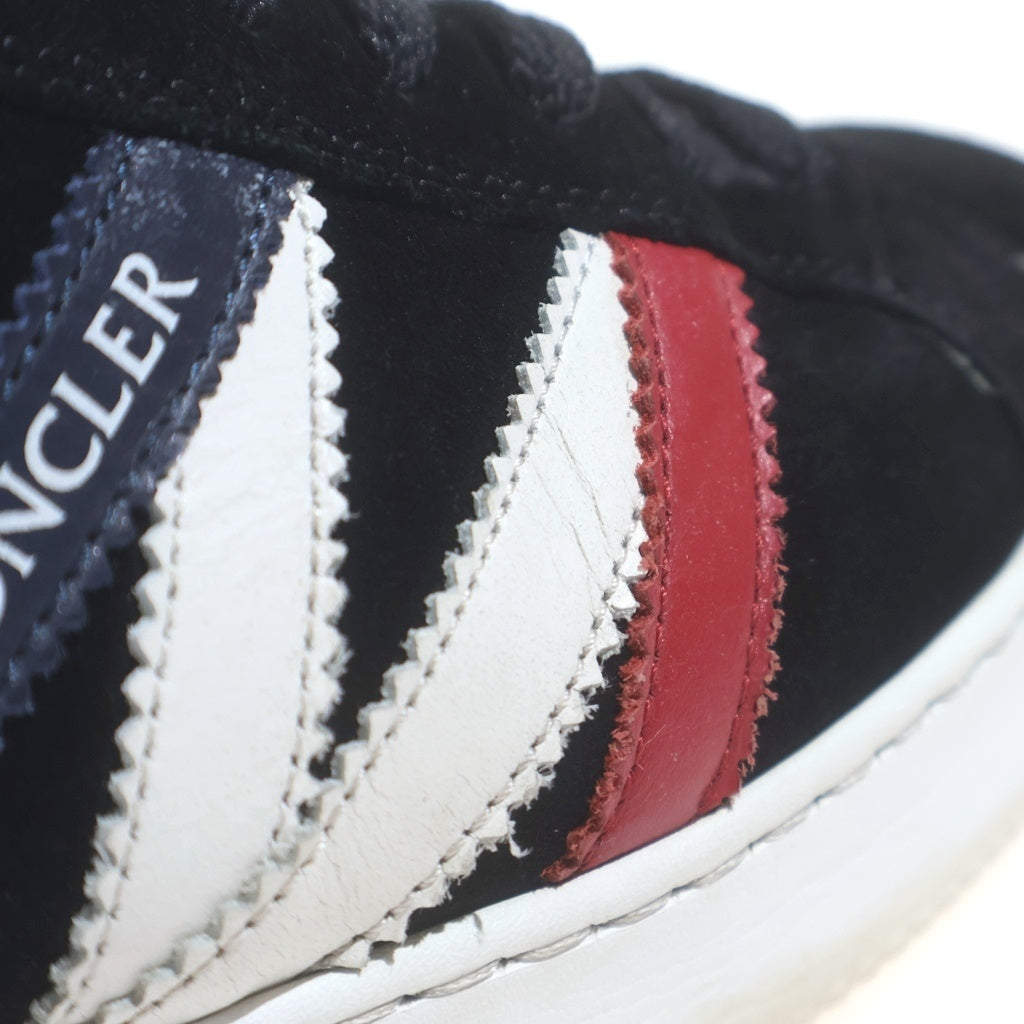 MONCLER(モンクレール) NEW MONACO 4M002 76 01A9A トリコロール スエードスニーカー ブラック