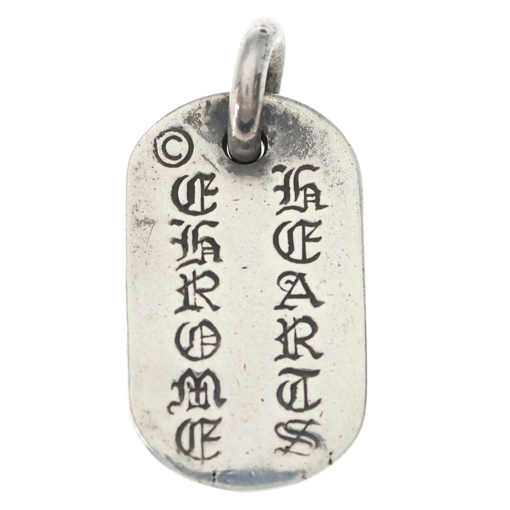 CHROME HEARTS(クロムハーツ) NYC RAISED CEM CRS DOG TAG NYC限定 