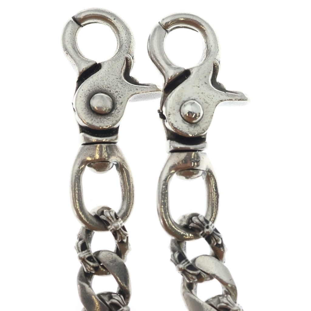 CHROME HEARTS(クロムハーツ) FANCY LONG-2 2クリップロングファンシー ウォレットチェーン シルバー