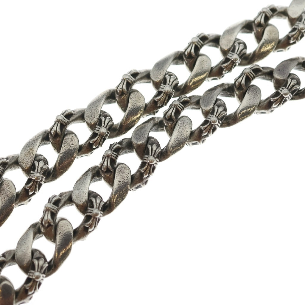 CHROME HEARTS(クロムハーツ) FANCY LONG-2 2クリップロングファンシー ウォレットチェーン シルバー