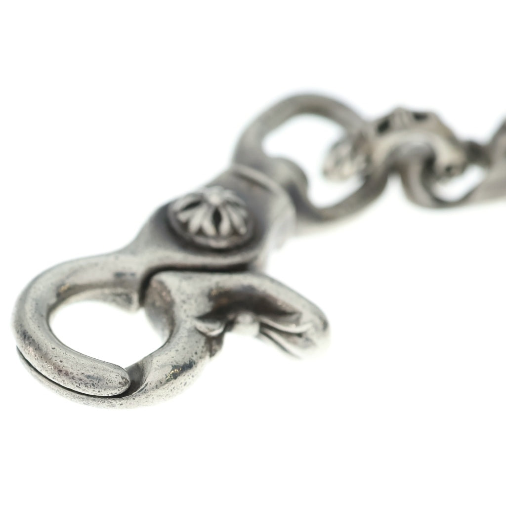 CHROME HEARTS(クロムハーツ) FANCY LONG-2 2クリップロングファンシー ウォレットチェーン シルバー