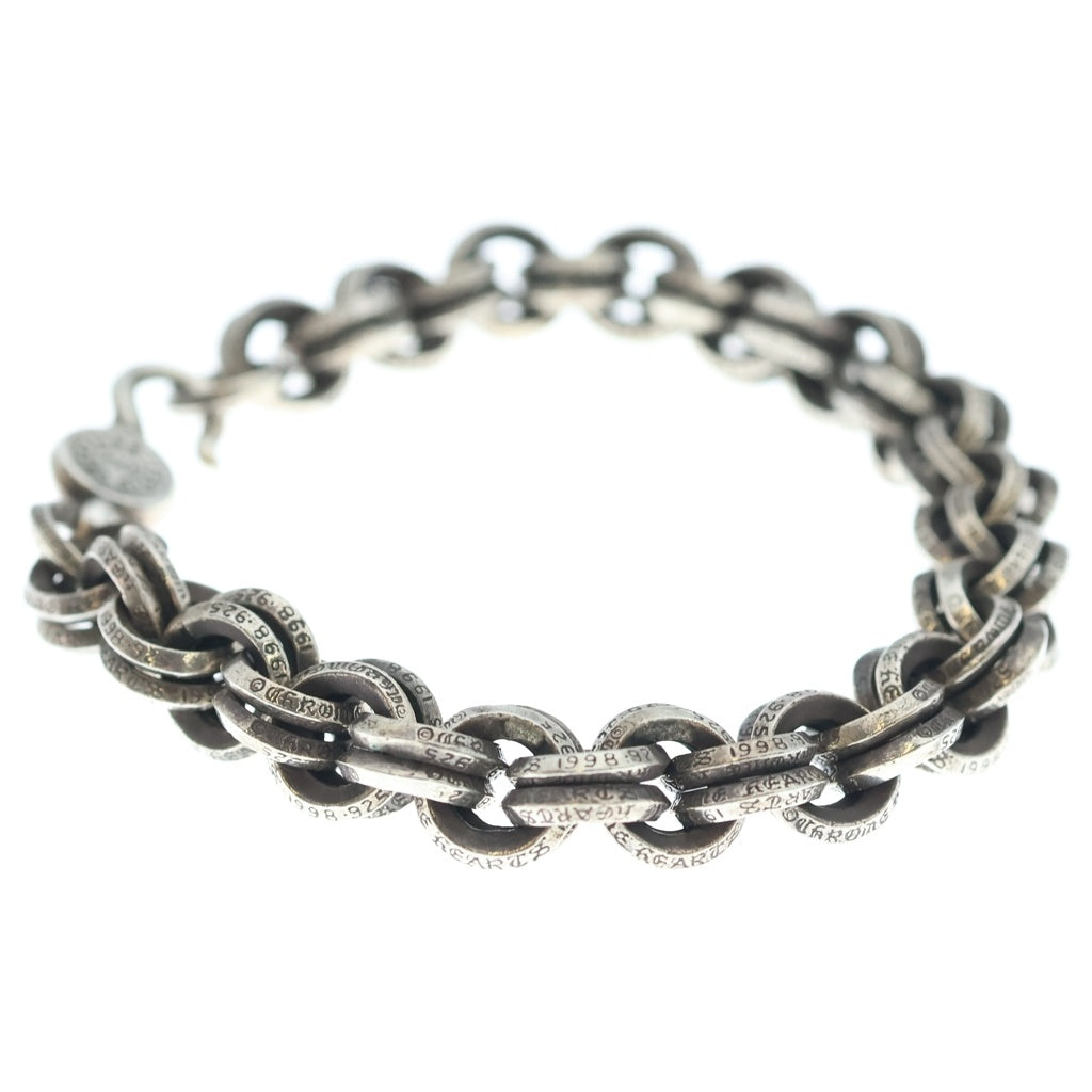 CHROME HEARTS(クロムハーツ) 2 DOUBLE B RING ダブルBリング ブレスレット シルバー BCA121