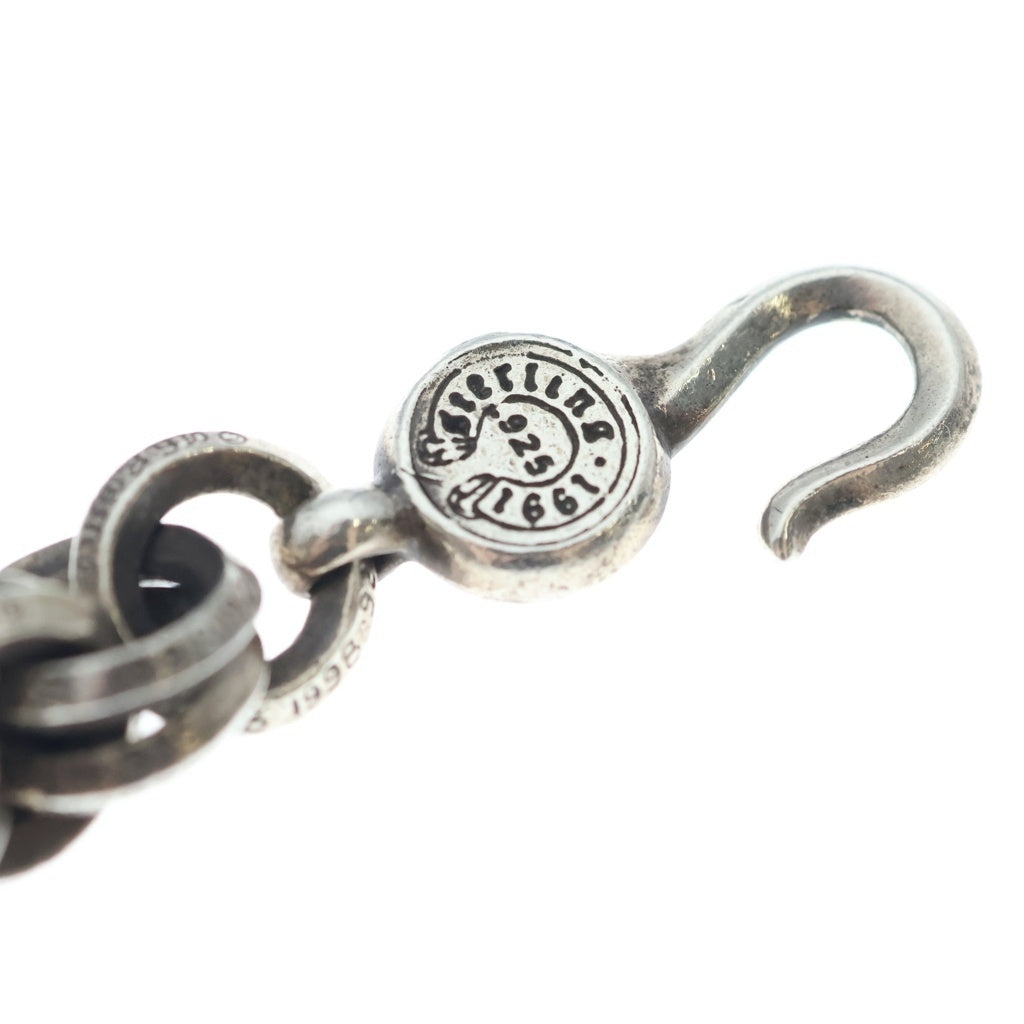 CHROME HEARTS(クロムハーツ) 2 DOUBLE B RING ダブルBリング ブレスレット シルバー BCA121