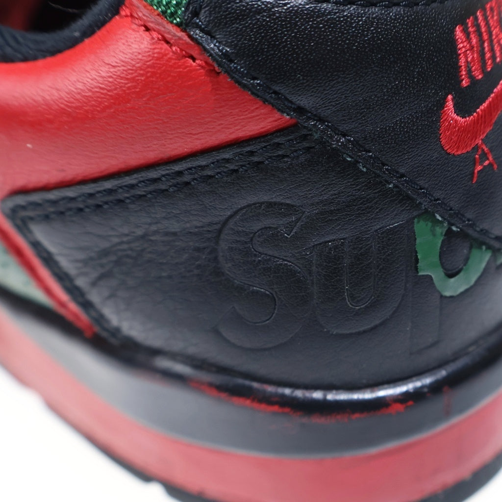 NIKE(ナイキ) ×SUPREME AIR CROSS TRAINER 3 LOW CJ5291-001 シュプリーム エアクロストレーナー ローカットスニーカー グリーン/レッド US10.5/28.5cm