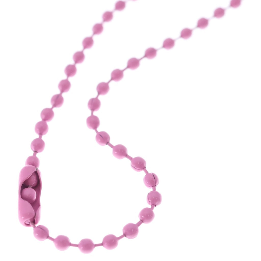 CHROME HEARTS(クロムハーツ) RUBBER CH CRS SML スモールCHクロス ラバーネックレス シリコン ピンク BCA306