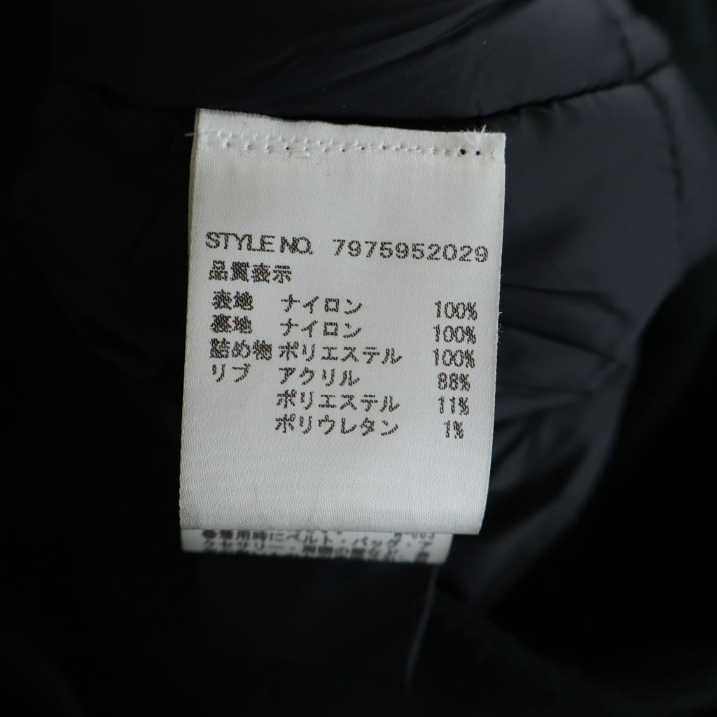 ALPHA INDUSTRIES(アルファ インダストリーズ) MA-1 ULCANS Flight Jacket 7975952029 ヘビーフライトナイロン フライトジャケット ボンバージャケット ブルゾンジャケット ブラック