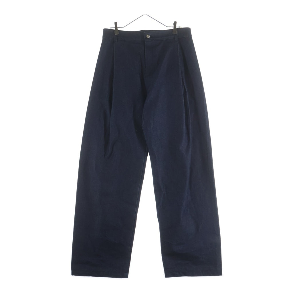BEAMS(ビームス) Seventh Denim 440 Bermuda Jeans B24028 セブンス バミューダ リジット ワイドデニムパンツ ジーンズ インディゴ