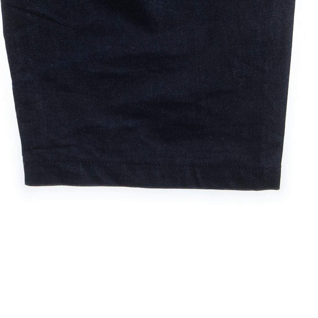 BEAMS(ビームス) Seventh Denim 440 Bermuda Jeans B24028 セブンス バミューダ リジット ワイドデニムパンツ ジーンズ インディゴ