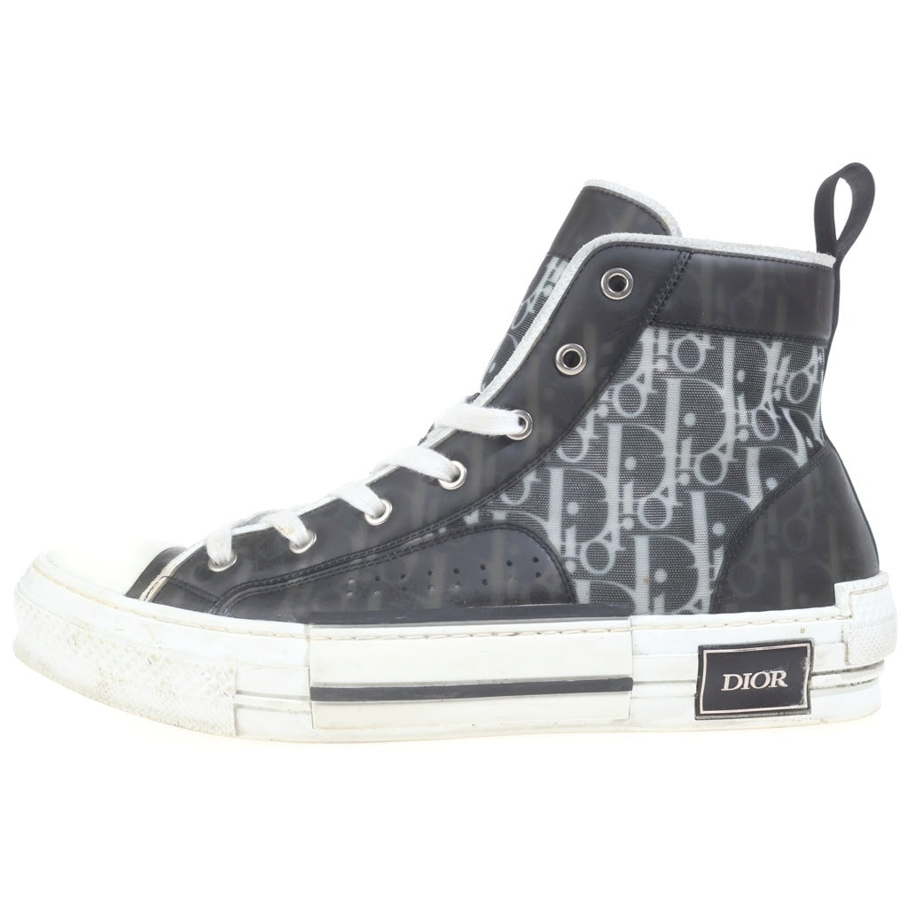 DIOR(ディオール) トロッター オブリークハイカットスニーカー B23 ブラック