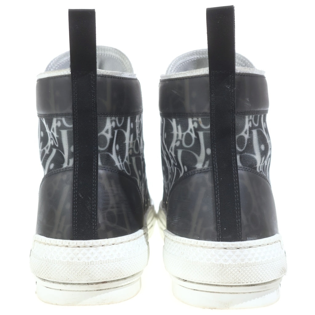 DIOR(ディオール) トロッター オブリークハイカットスニーカー B23 ブラック