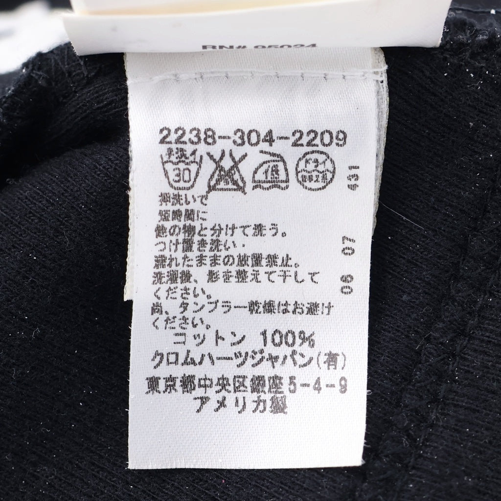 CHROME HEARTS(クロムハーツ) HORSESHOE THERMAL BEANIE ホースシュー CHプラス 刺繍 サーマルニットビーニー 帽子 ブラック