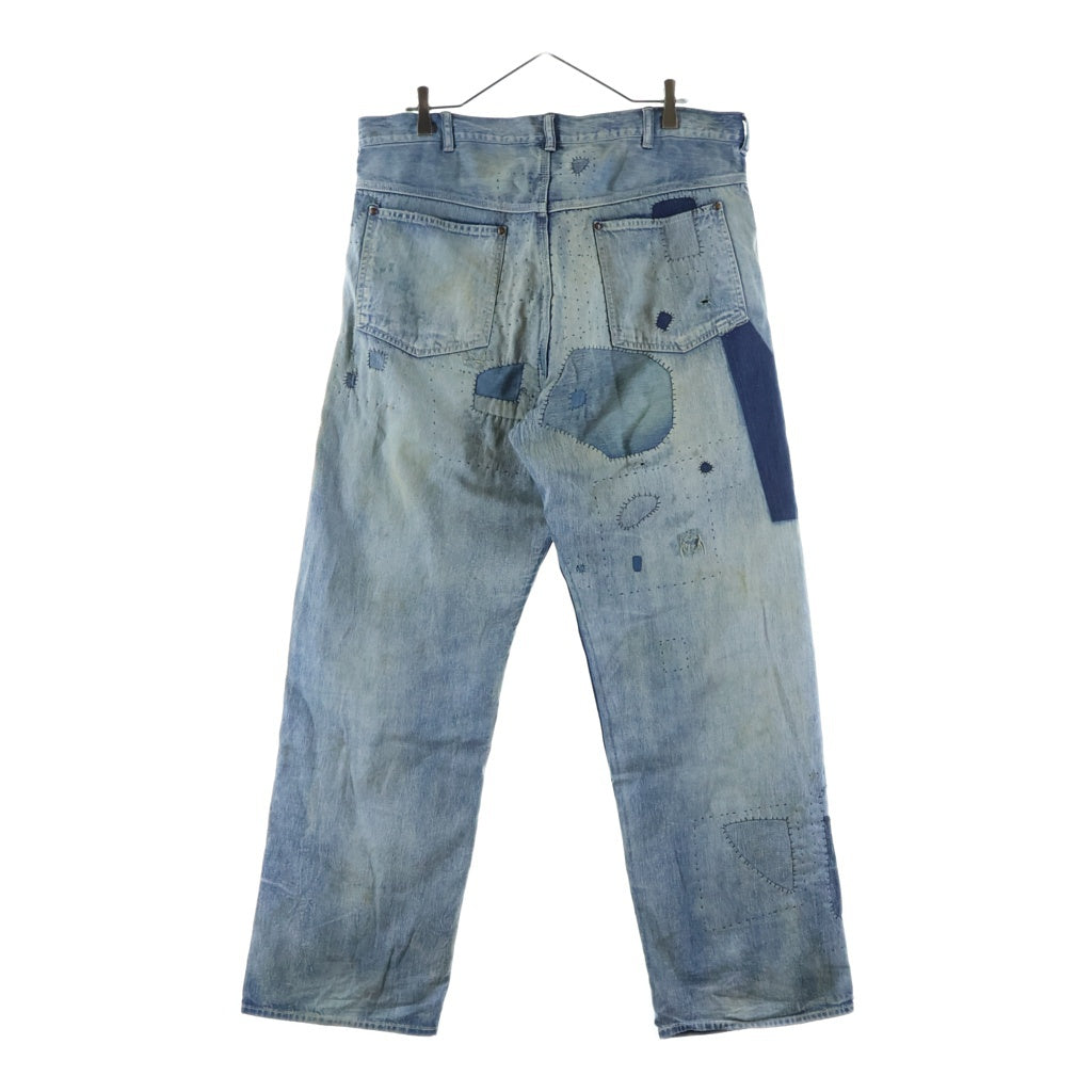 SAINT MICHAEL(セントマイケル) 25AW PAINTER DAMAGE PANTS ペインターダメージデニムパンツ インディゴ SM-HR1-0000-085
