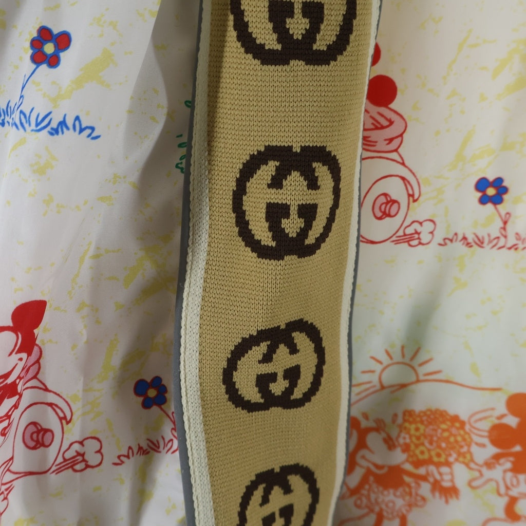 GUCCI グッチ ×DISNEY ディズニー キャラクタープリント ジップアップ ナイロンフーデッドジャケット マルチカラー 604029 ZADKH GUCCI(グッチ) ×DISNEY ディズニー キャラクタープリント ジップアップ