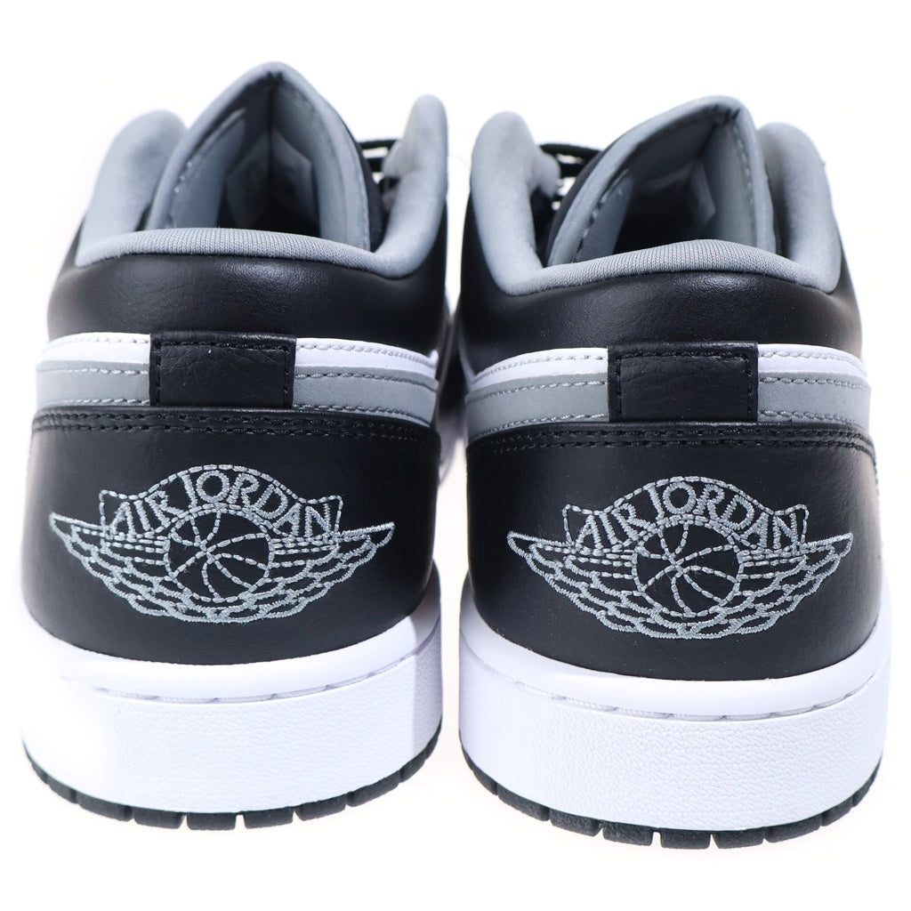 NIKE(ナイキ) Air Jordan 1 Low Grey/Black エアジョーダン1 ロー グレー/ブラック ローカットスニーカー US12/30cm ブラック 553558 040