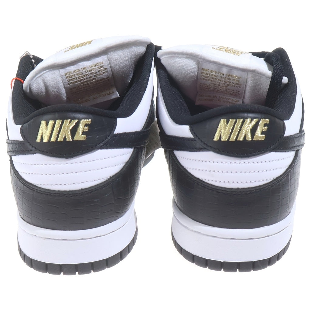 NIKE(ナイキ) ×SUPREME DUNK LOW OG QS DH3228-102 シュプリーム ダンクロー ローカットスニーカー ホワイト/ブラック/ゴールド US11/29cm