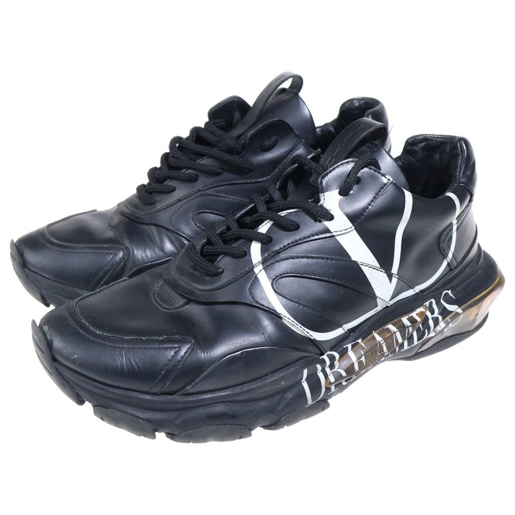 VALENTINO GARAVANI(ヴァレンチノガラヴァーニ) VLOGO DREAMERS BOUNCE SNEAKERS TY0S0B05EAJ Vロゴ ドリーマーズ バウンス ミドルカットスニーカー ブラック