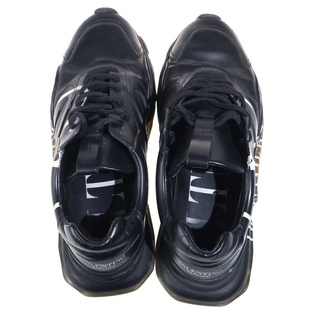 VALENTINO GARAVANI(ヴァレンチノガラヴァーニ) VLOGO DREAMERS BOUNCE SNEAKERS TY0S0B05EAJ Vロゴ ドリーマーズ バウンス ミドルカットスニーカー ブラック